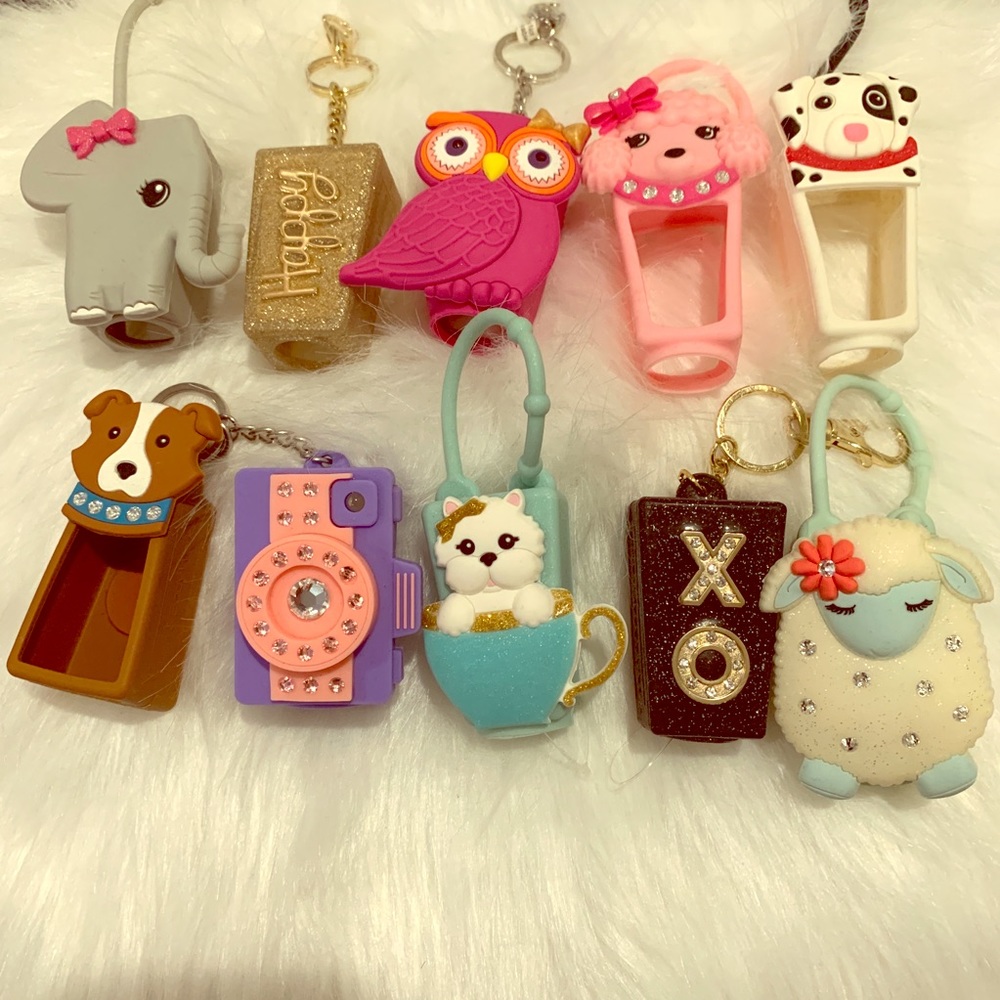 Hand sanitizer cases